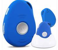 Alarme SOS Programmable 2G 4G GPS Tracking Devices Lone Worker EV07S/EV07B avec adaptateur magnétique