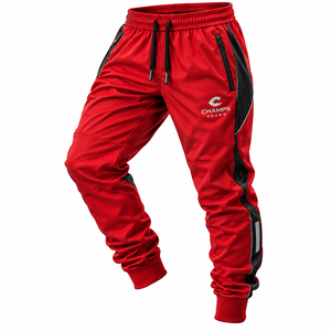 Performance Gym Joggers <b>Men</b> Activewear <b>Running</b> Workout <b>Pants</b> Breathable Fitness Training Tapered Sports Trousers Athletic - Product Image 5