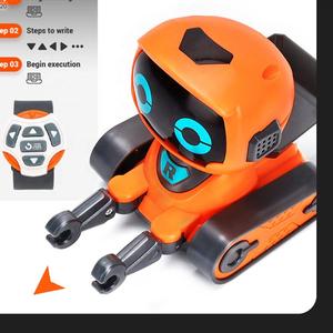 新款儿童智能编程玩具智能画线笔跟随器机器人Ai电动遥控步行手表控制机器人 - Product Image 4