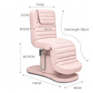 Cama de Masaje y Spa para Salón de Belleza RJ, la Más Popular, Cama Facial Reclinable para Pestañas, Mesa Cosmética Eléctrica, Cama de Tatuaje en Venta - Product Image 3