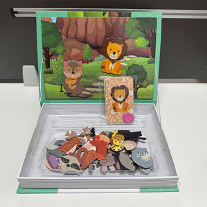Hot Sell Kids' Magnetic Puzzle <strong>Book</strong> - DIY Magnetic Sticker Toy for Toddlers' Logical Thinking &amp; Early Education - Product Image 6