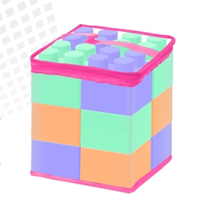Bloques de Construcción de Plástico Gigantes, Juguetes de Ensamblaje para Niños Preescolares, Ladrillos Grandes para Construir Castillos y Decorar Piscinas de Pelotas - Product Image 1