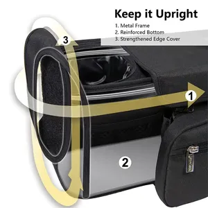 Công Suất Lớn Phổ Nursery Tã Caddy Xe Đẩy Em Bé Tổ Chức Túi Với Túi Có Thể Tháo Rời - Product Image 4