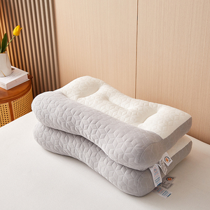 Cuscino <span class=keywords><strong>in</strong></span> <span class=keywords><strong>lattice</strong></span> a strati più venduto, supporto per il collo, favorisce il sonno, a lento ritorno, non si affloscia, con federe abbinate - Product Image 1