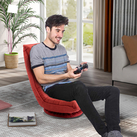 Fauteuils modernes inclinables et pivotants pour le sol, pour la méditation et le gaming