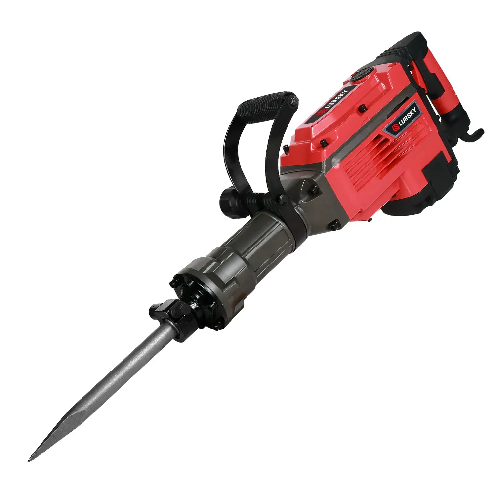 LURSKY Power Tools 1500W Chicago martillo de demolición eléctrico 220V martillo de demolición portátil