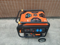 Hochleistungs-Benzin-Stromerzeuger mit 1,8 kW, 4-Takt-Motor, Autostart und Fernstart, tragbar, offener Rahmen, Stromversorgung