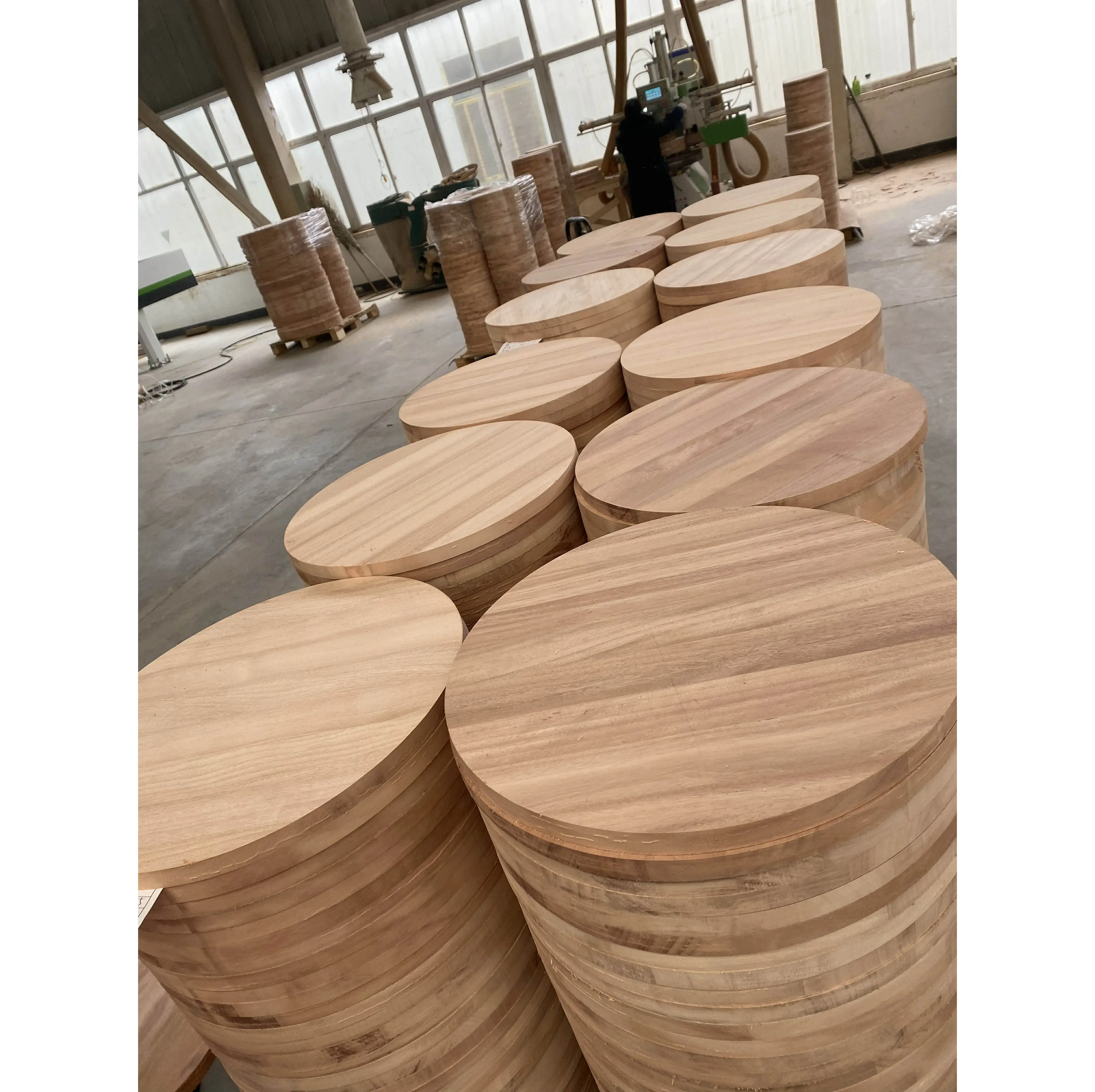 Factory Wholesale Grade Finger Joint Lumber Fingerjoint Board Rubber Wood
