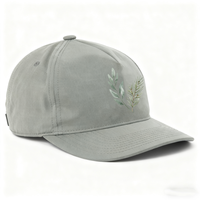 Gorras de Béisbol Vintage de 5 Paneles, Gorras Trucker Personalizadas para Exteriores, Gorras de Algodón con Visera Ligeramente Curvada, Logotipo Bordado, Estilo Deportivo