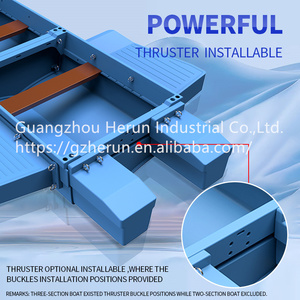 Xe Xếp Chồng Lên Nhau Thuyền Nhựa Di Động Dày Thuyền Đánh Cá Ngoài Trời Lắp Ráp Môi Trường Nối Thuyền - Product Image 3