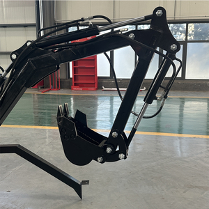 Mini-pelle rétractable tractée 13,5 CV, excavatrice compacte 360 degrés - Product Image 3