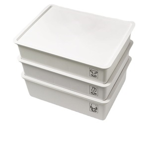 Clothing Organizer Drawer Style <b>Sock</b> Underwear Storage <b>Box</b> Rectangle Solid Color Standing Type - Product Image 5