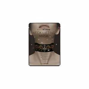 KISSMUSES Meilleur prix Lifting du cou et amélioration des rides Masque facial en coton pour l'hydratation - Product Image 2