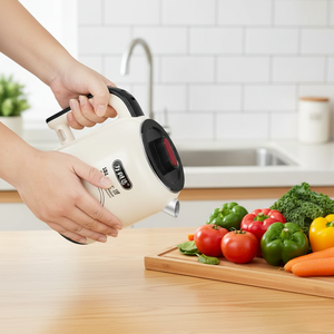 Bouilloire électrique en plastique à double couche, à <span class=keywords><strong>prix</strong></span> bas, avec protection contre la surchauffe et surface froide au toucher - Product Image 5