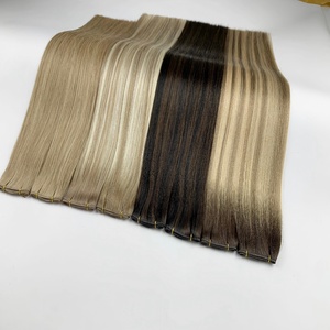 Extensiones de cabello humano de alta calidad Genius Weft Naturhaar Genius Wefts Genius Weft Brown - Product Image 3