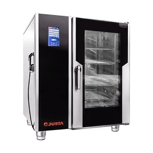 Keuken apparatuur commerciële stoom oven/combi steamer/justa oven