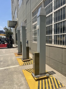 Albero telescopico <span class=keywords><strong>9m</strong></span> in lega di alluminio-magnesio personalizzabile di energia elettrica per il salvataggio di emergenza - Product Image 2
