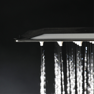 HIDEEP 12 Inch Stainless Steel Rainfall <strong>Shower</strong> Head Brushed Finish Easy Installation Bathroom <strong>Shower</strong> <strong>Accessories</strong> - Product Image 2
