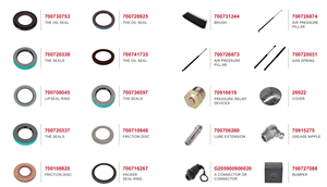 Resorte de Gas Duradero 700720031 para Componentes de Maquinaria Agrícola Esencial de Empacadoras AGCO MF2270 - 1 Año de Garantía - Product Image 2