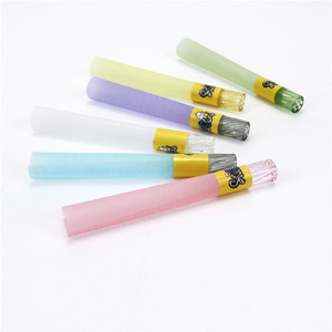 Logo Custom 7-Hole Spiral Glass Filter Tip Sticks Smoking Accessories <b>Rolling</b> Paper Tube - Product Image 3