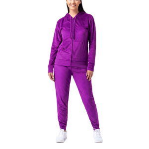 Chándal Informal de Primavera de Alta Calidad con Capucha y Cierre de Cremallera, de Secado Rápido, Ligero, Unisex, Mezcla de Poliéster - Product Image 2