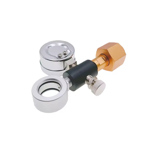 Adaptateur de remplissage de CO2 en acier inoxydable pour station de remplissage SodaStream, connexion rapide, noir + or, réservoir de gaz OEM - Product Image 6