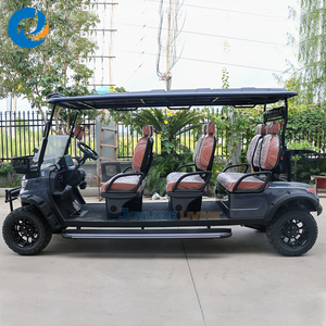 รถกอล์ฟไฟฟ้าขับเคลื่อนสี่ล้อ พลังงานใหม่ แบตเตอรี่ลิเธียม พร้อมคุณสมบัติความปลอดภัย ขนาดกะทัดรัด กำลังขายดี ลดราคาพิเศษ - Product Image 5