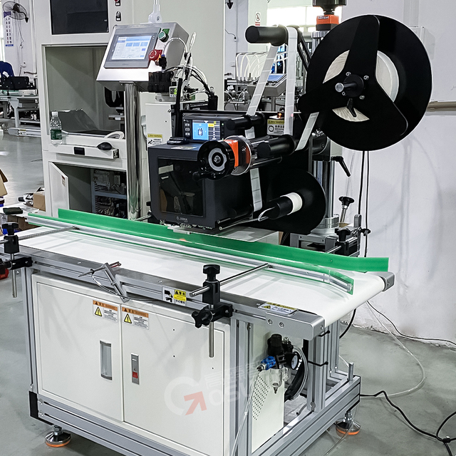 Auto RFID Bag Carton Box Real-time Printing and Labeling Machine