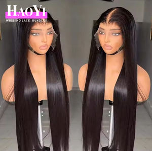 Perruque en dentelle frontale sans colle de 30 à 32 pouces, Full HD, 13x6, perruque en dentelle frontale, cheveux humains vierges vietnamiens, perruques pour femmes noires - Product Image 3