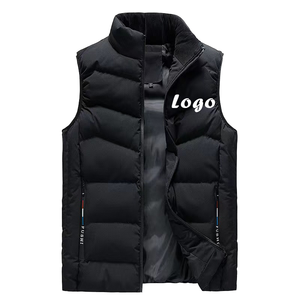 Chaleco sin Mangas de Poliéster para Hombre al Mejor Precio, con Cierre Completo, Bolsillos Laterales, Resistente al Viento, con Servicios OEM y ODM - Product Image 1