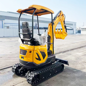 激安セール CE EPA認証 1.8トン ミニショベル/ミニ掘削機 ユーロ5適合 建設現場用ディーゼル小型掘削機 全地形対応ゴムクローラーマイクロショベル - Product Image 3