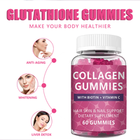 Gummies au collagène avec biotine et vitamines - Améliore l'élasticité et l'éclat de la peau, renforce les ongles et favorise la croissance des cheveux, favorise l'action anti-âge 60