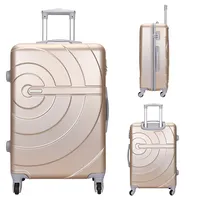 Luggage OMASKA Custom PP Travel Luggage Women 15 Pcs Hard Case 19 20 24 28 30 Inch PP Tolley Luggage