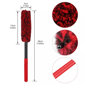 Brosse de nettoyage des roues de voiture Brosse de nettoyage des jantes en nylon pliable - Product Image 5