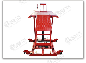 Plate-forme élévatrice hydraulique de ciseaux de voiture de garage d'ascenseur de voiture de taille moyenne portative mobile - Product Image 6