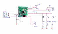 Module Bluetooth XRT-M621, carte amplificateur de puissance mono, Bluetooth 5.0, haut-parleur audio, puissance élevée, sans fil, faible consommation