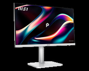 จอภาพ MSI PRO MAX 271PHW E14 ขนาด 27 นิ้ว FHD 144Hz IPS สีขาว สำหรับธุรกิจ รองรับ Type-C 65W PD KVM ปรับความสูงได้ พร้อมลำโพงในตัว - Product Image 4