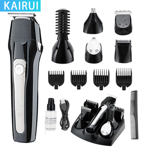 Set <span class=keywords><strong>Rasoio</strong></span> Elettrico 5-in-1 Multifunzione per Uomo, Kit per Taglio <span class=keywords><strong>e</strong></span> Cura dei Capelli, Ricaricabile, per Uso Domestico - Product Image 1