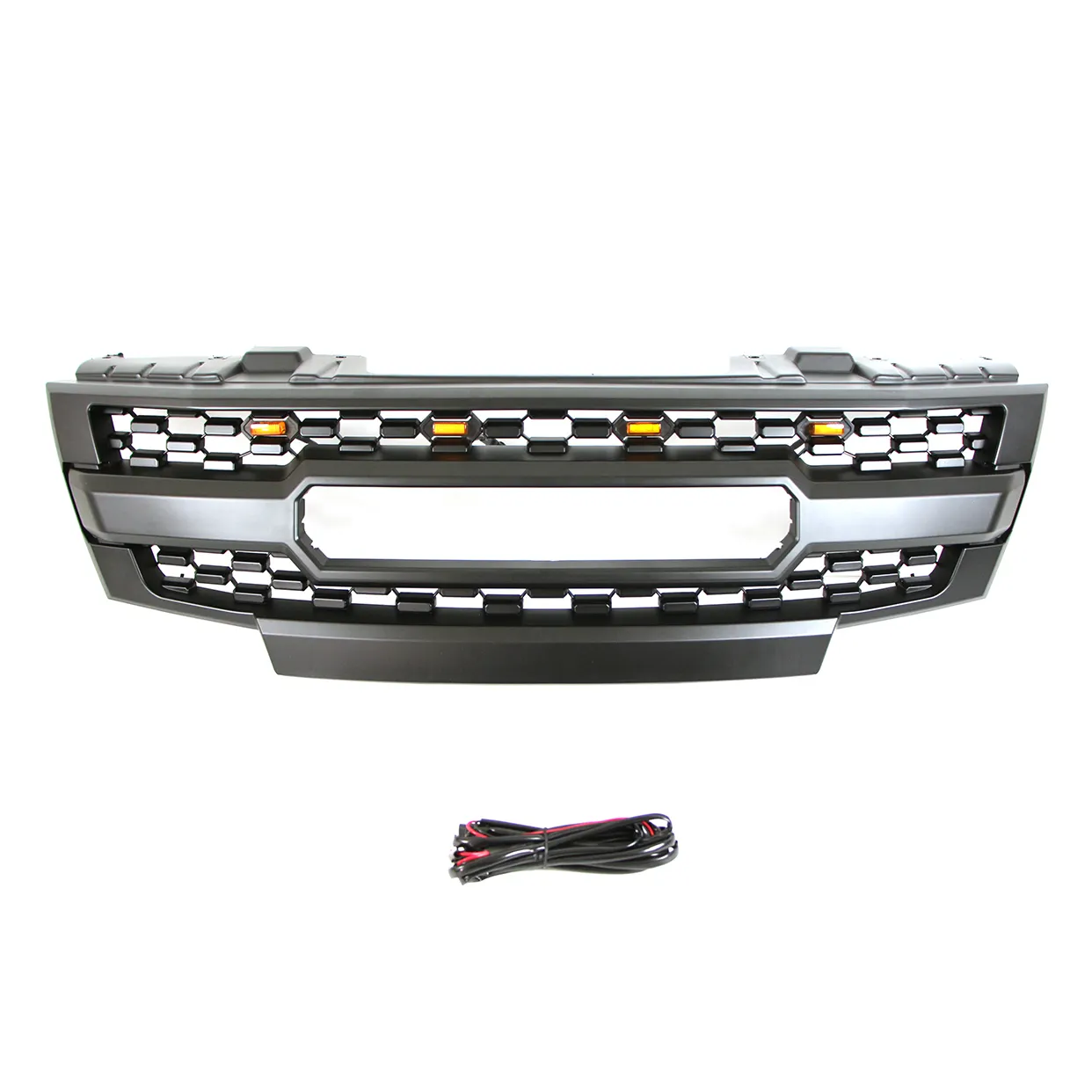 Other Exterior Accessories Front Grille With Light Fit For NISSAN FRONTIER 2009-2016