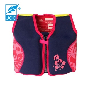 سترة نجاة مخصصة للأطفال من مصنع UOO للرياضات المائية، مصنوعة من النيوبرين مع رغوة EPE، سترة عائمة للسباحة، سترة نجاة بحرية - Product Image 4