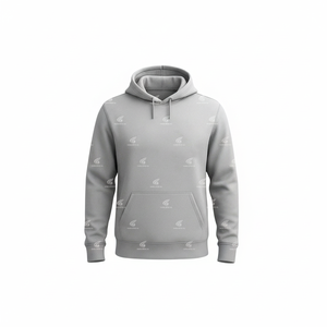 Sweat à capuche décontracté 100 % coton, mélange de coton, pour l'hiver, avec logo personnalisé, respirant, pour homme, vente chaude - Product Image 1