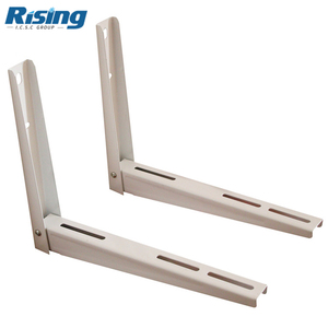 Support triangulaire <span class=keywords><strong>flexible</strong></span> en métal pour climatiseur, support pliable avec connexion par rivets pour climatiseur extérieur - Product Image 1