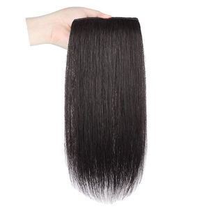 Extensiones de Cabello HQ de Alta Temperatura, de 10-40cm, Color Marrón Negro Natural, para Dar Volumen a la Raíz y la Parte Superior del Cabello de Mujer - Product Image 2