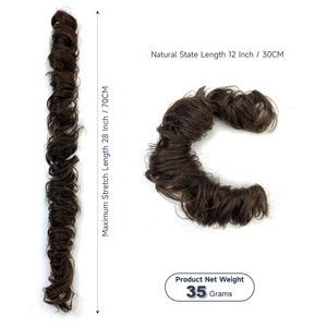 Extensions de <span class=keywords><strong>cheveux</strong></span> élastiques, accessoires pour augmenter le volume du <span class=keywords><strong>chignon</strong></span>, <span class=keywords><strong>chignon</strong></span> bouclé pour mariage, <span class=keywords><strong>chignon</strong></span> enroulé désordonné, chignons en <span class=keywords><strong>cheveux</strong></span> humains pour femmes - Product Image 5