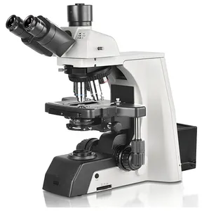 BestScope BS-2081 mikroskop trinokular biologi, lensa mata rencana lapangan Super lebar SW10X/25mm Penelitian