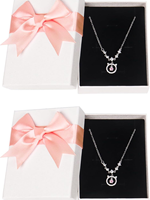 Boîtes cadeaux rectangulaires Nideen 9x7x3cm pour collier, bracelet, boucles d'oreilles, bagues - Autres fermetures, petites boîtes cadeaux, boîtes à bijoux