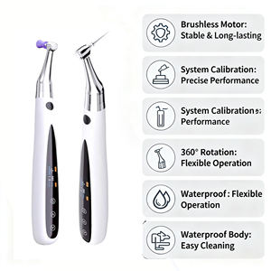 Localizzatore senza spazzole apice senza fili lucidatrice 3-in-1 avanti/indietro di 360 ° ruotare a basso rumore dentale lucidatrice per denti attrezzatura - Product Image 3