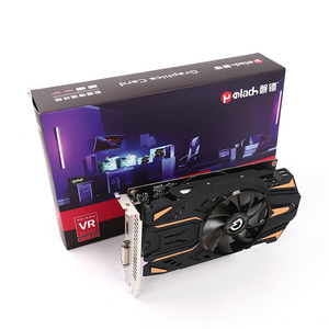 Carte graphique gaming RX 550 d'occasion, interface vidéo interne, 4 go GDDR5, économique - Product Image 1