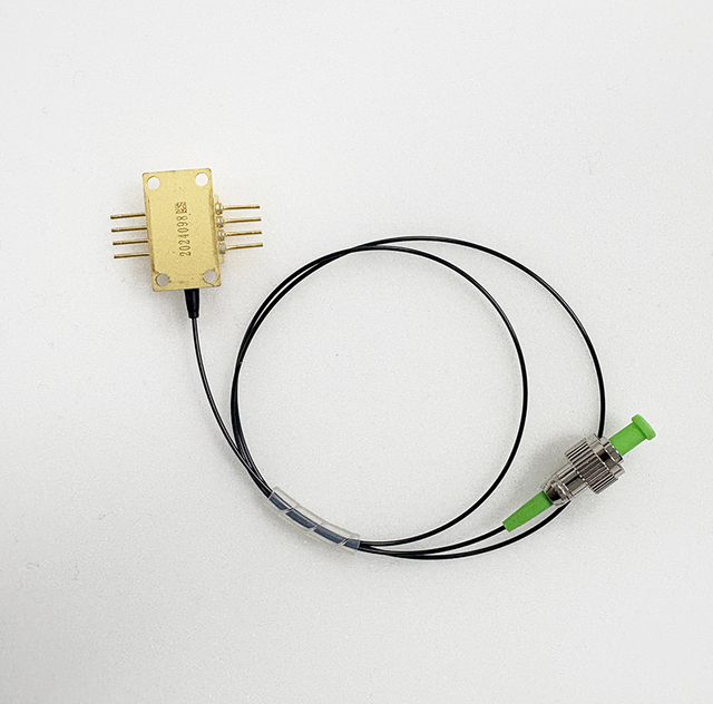 Single Photon Avalanche Detector Geiger Mode Silicon APD with Integrated TEC Multi-mode Fiber Coupling
