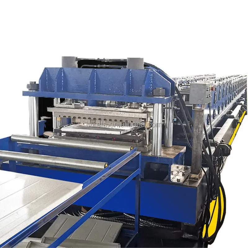 Magazijn Industriële Plaatwerk Opslag Pallet Rack Rolvormmachine Voor Plank Planken Rekken